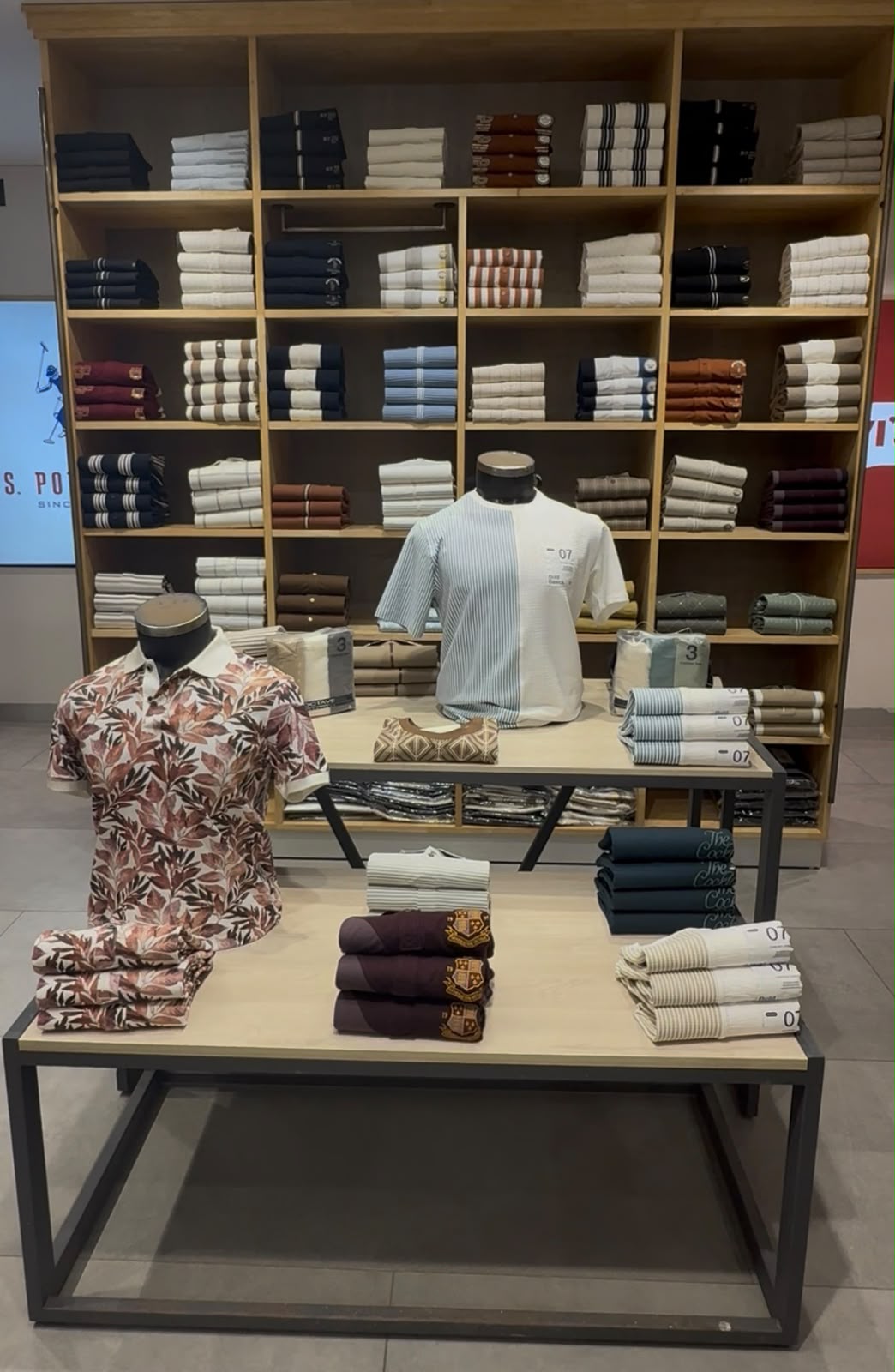 Interior view of Sahni Emporium clothing store with curated racks